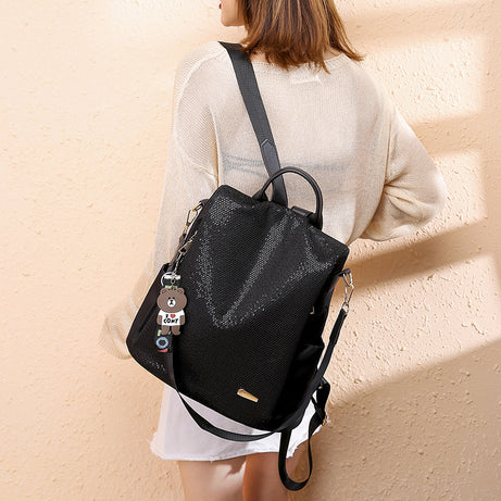Women's Multi-Functional Sequined Backpack