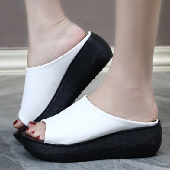 Women's Cool slippers Korean Fashion heel