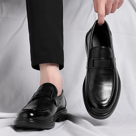 Men's Leather Fashion Loafers Casual Shoes