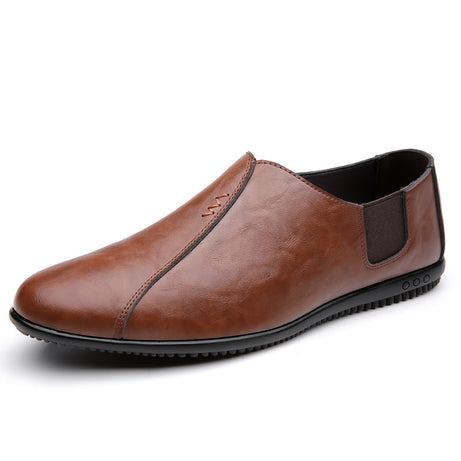 Men's Leather Versatile Trendy Casual Shoes