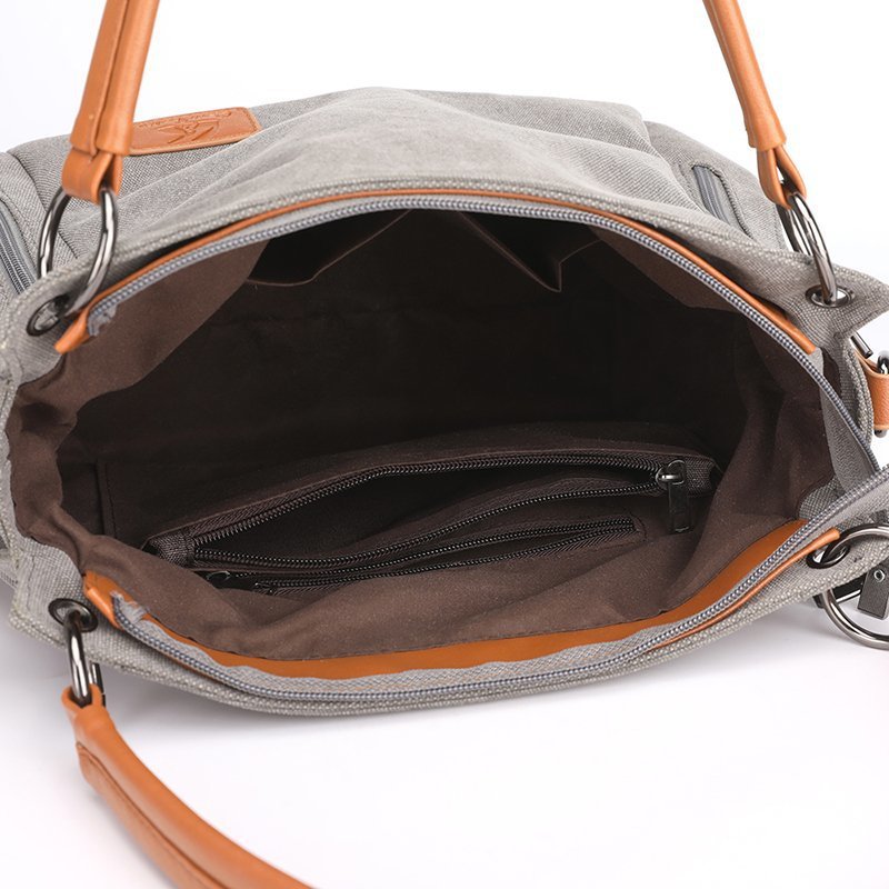 Women's Trendy Canvas Design Shoulder Bag