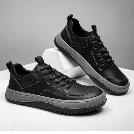 Men's Leather Comfortable Versatile Casual Shoes