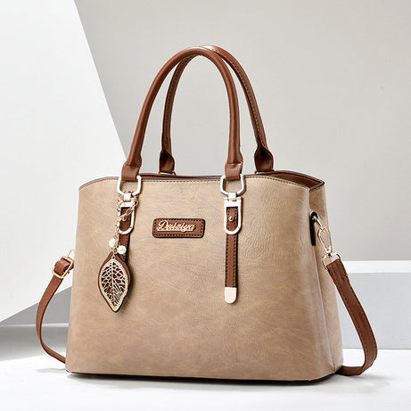 Women's Middle-aged Large Capacity Retro Handbag