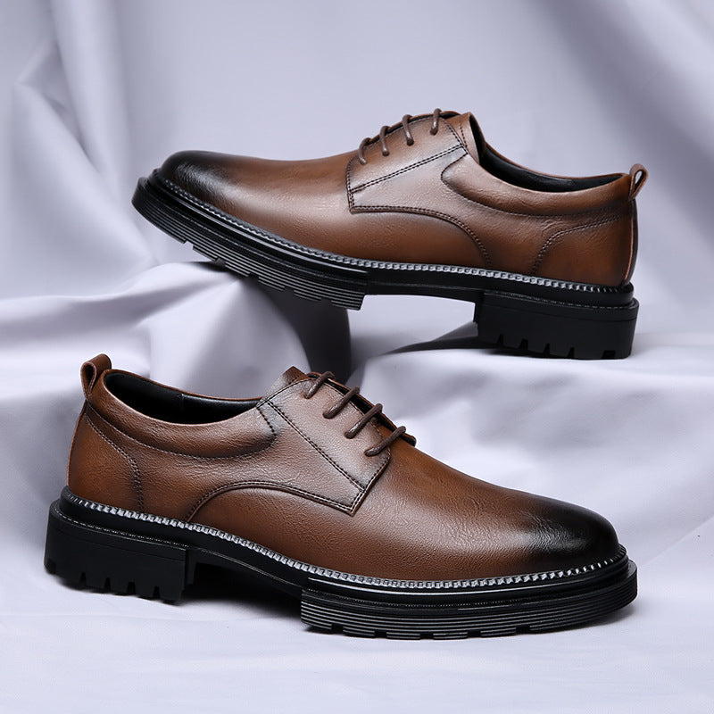 Men's Leather Fashion Trendy Formal Shoes