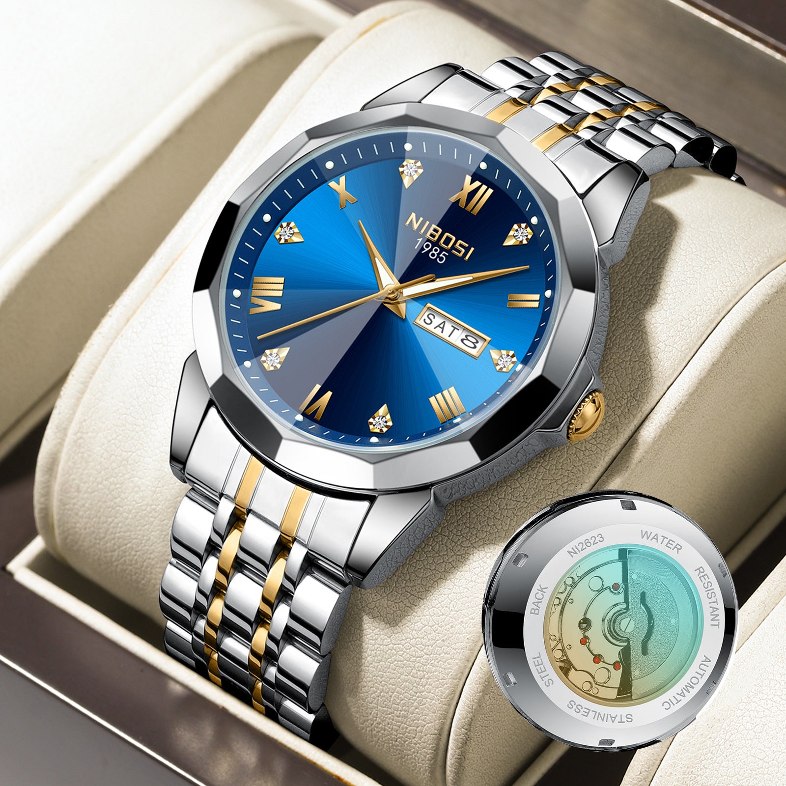 Men's Multi-functional Quartz Watch
