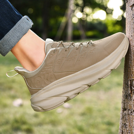 Men's Microfiber Leather Trendy Casual Shoes