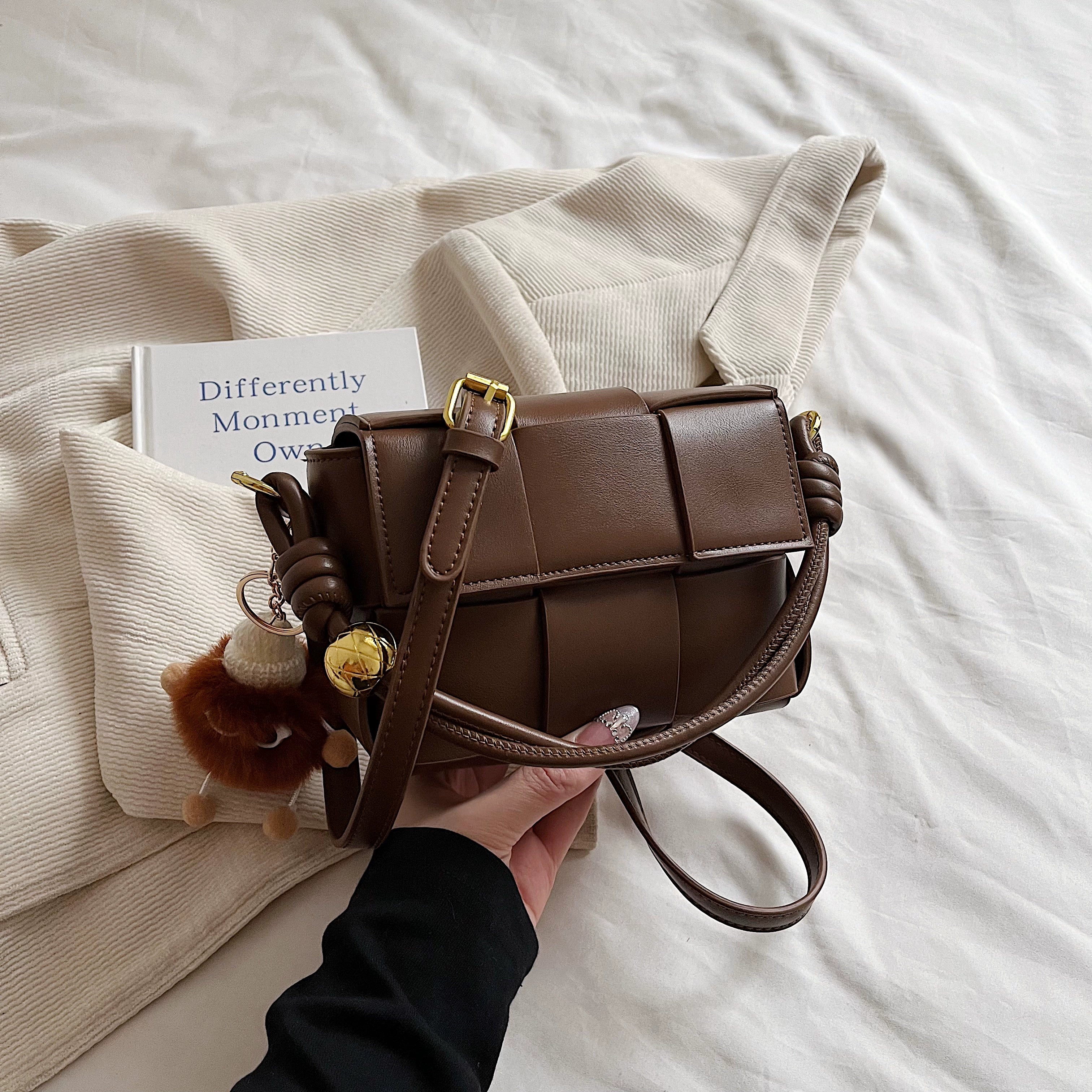 Women's Leather Versatile Square Casual Bag