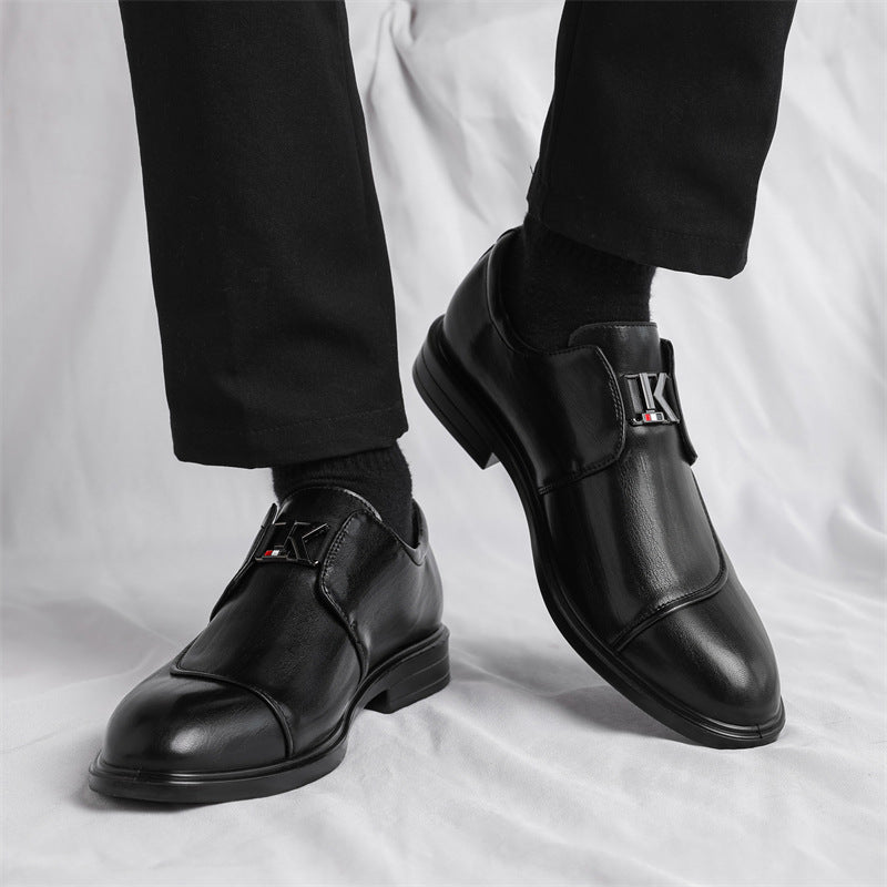 Men's Leather Fashion Trend Outdoor Shoes