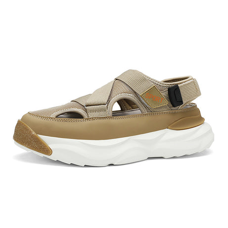 Men's Trendy Thick-Soled Velcro Casual Sandals