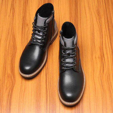 Men's Lace-Up British Style Martin Boots