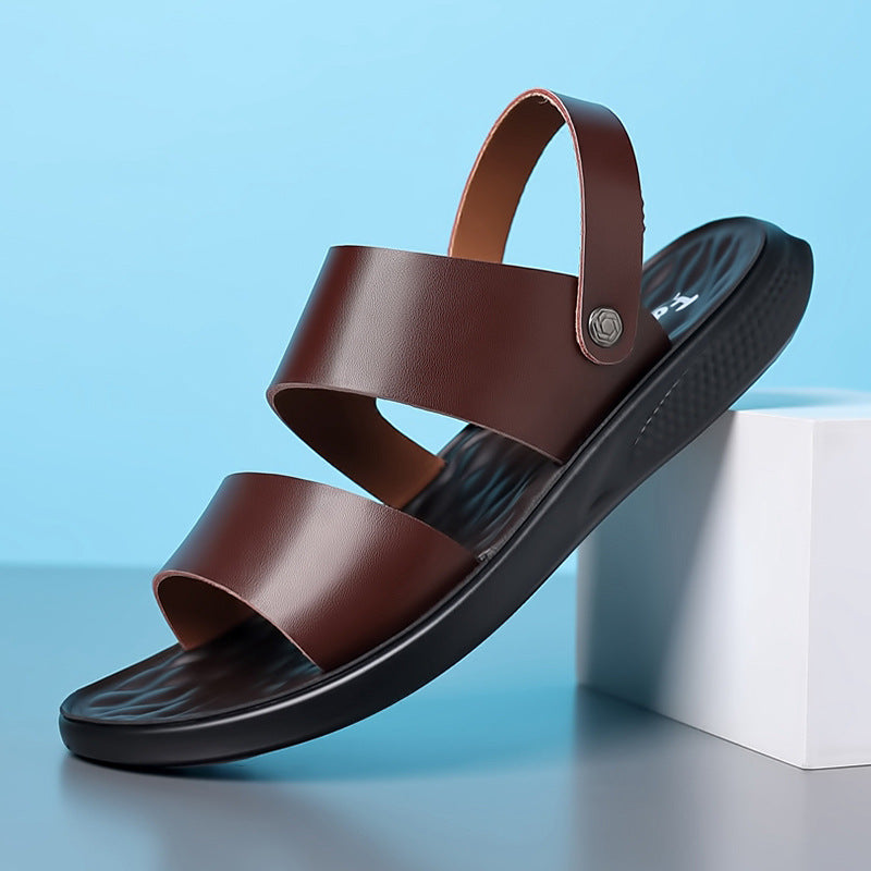 Men's Leather Breathable Cool Sandals