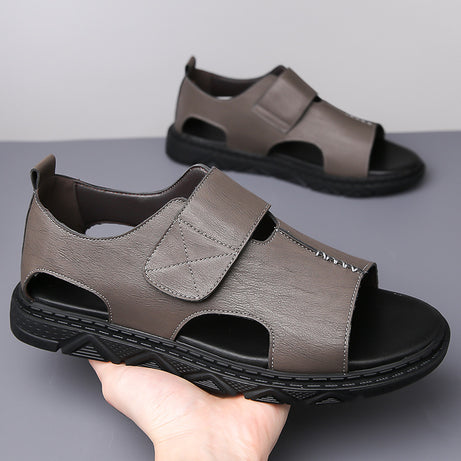 Men's Breathable Leather Sandals