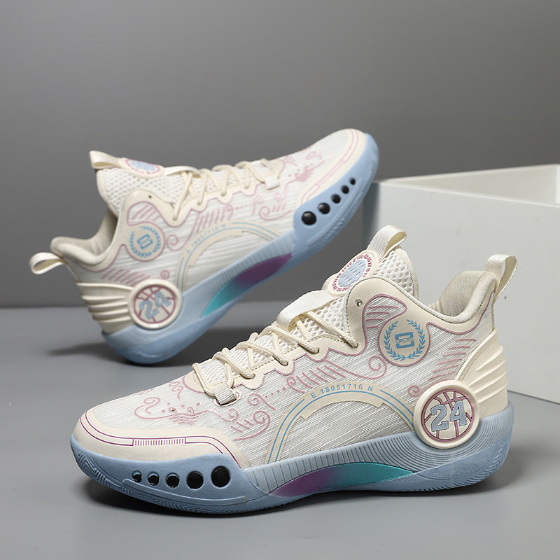 Men's Breathable Basketball Sports Shoes