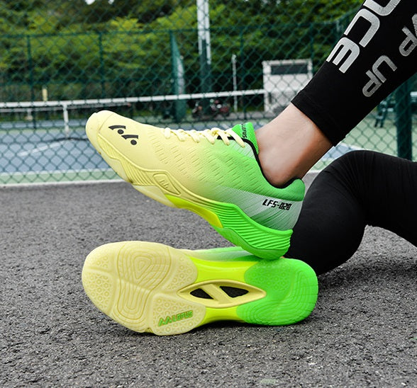 Men's Breathable Lightweight Badminton Sports Shoes