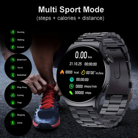 Outdoor Fashion WATCH4 Bluetooth Call Smart Watch