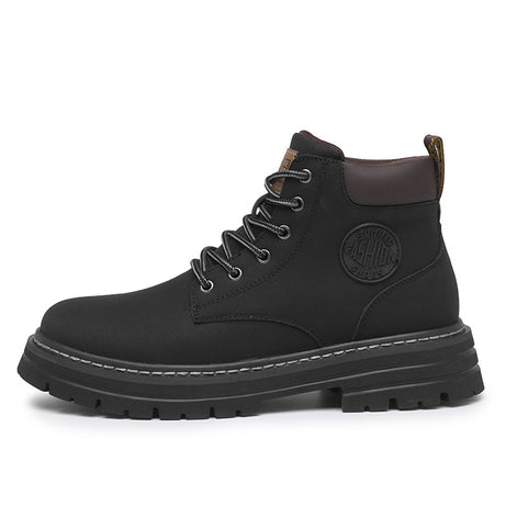 Men's Versatile Casual Leather Martin Boots