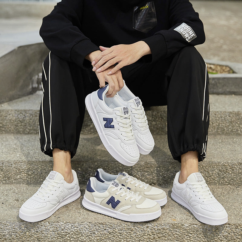 Men's Synthetic Leather Cool Casual Sneakers