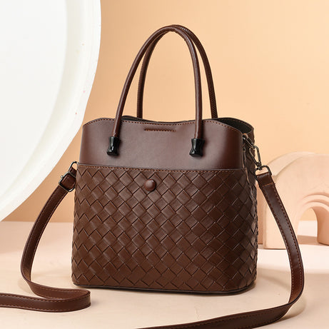 Women's Large-Capacity Handbag Soft Leather Bag