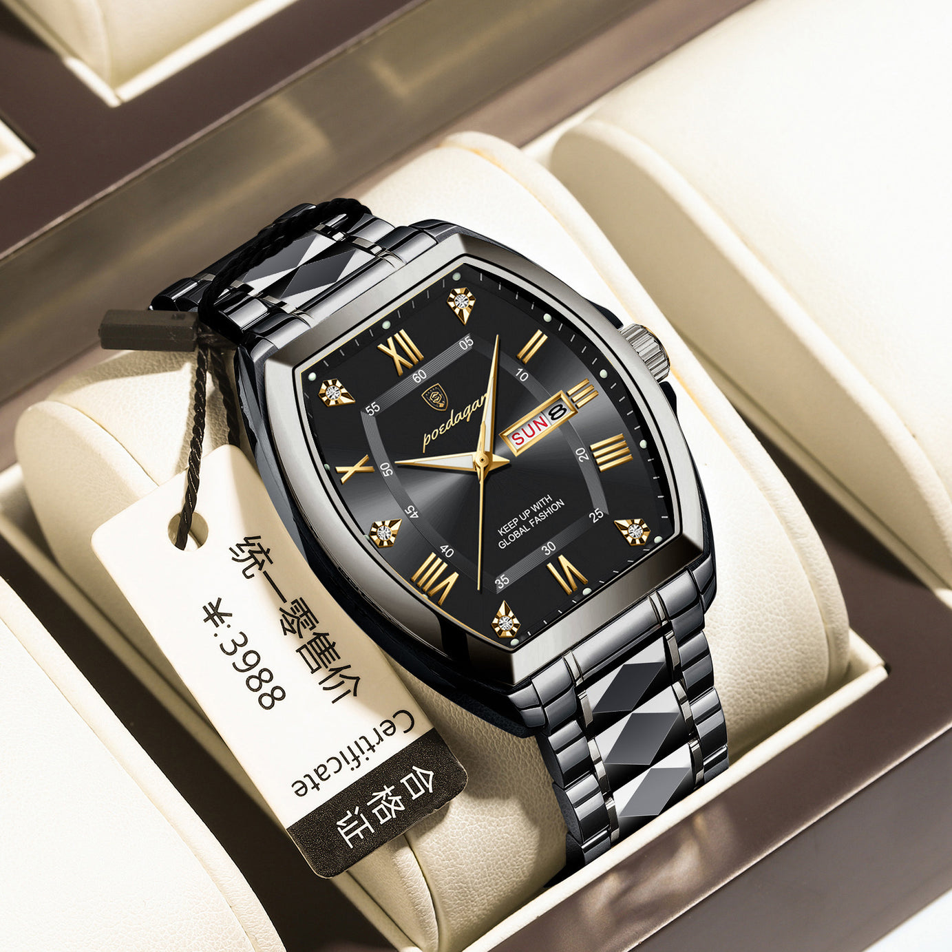 Men's Luxury Luminous Quartz Watch