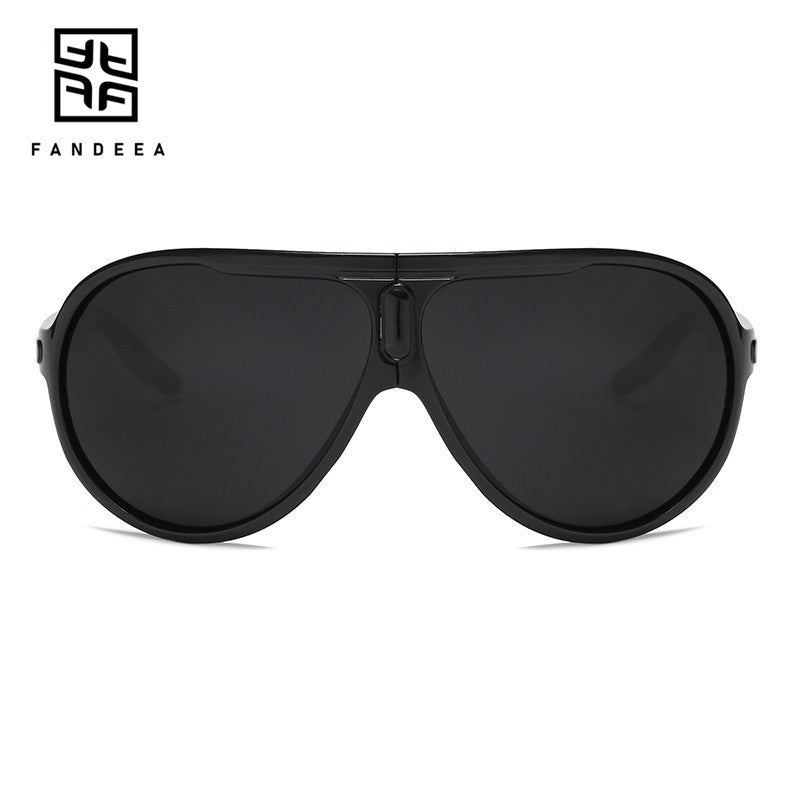 Men's Folding Portable Carry-on Sunglasses