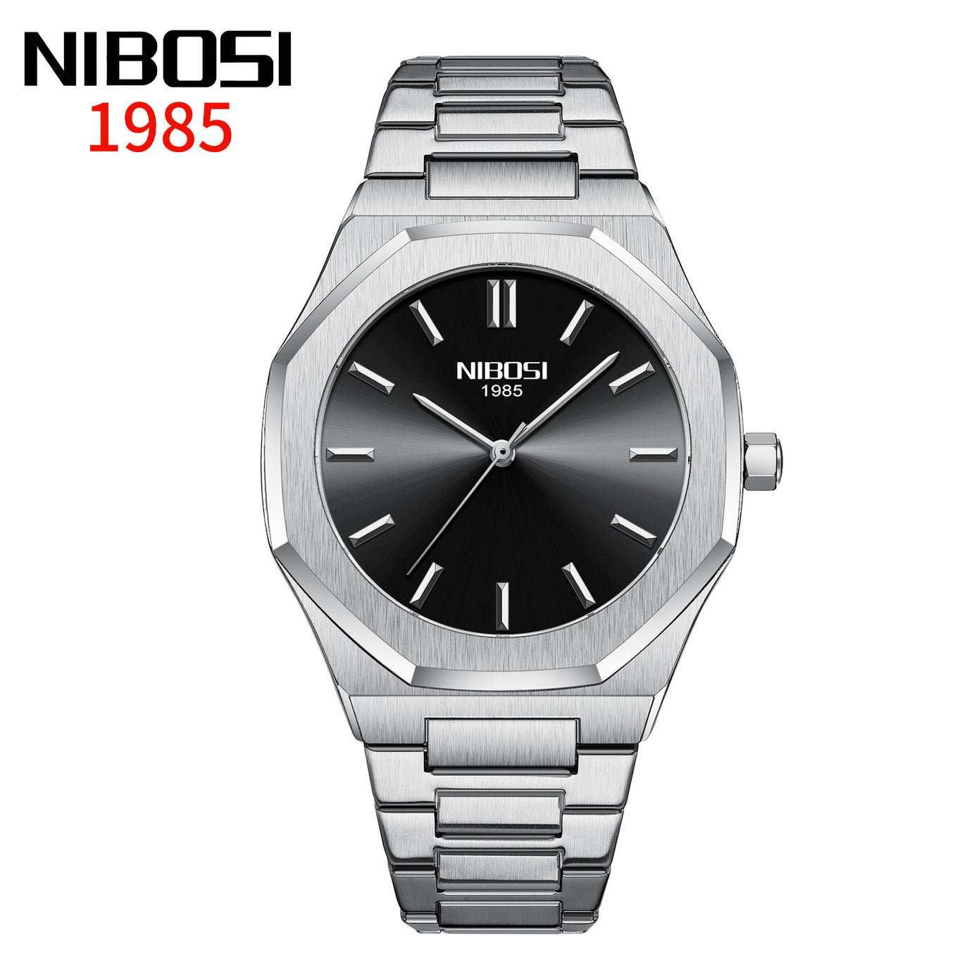 Men's Simple Rhombus Gold Watch