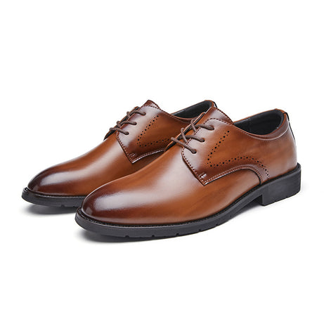Men's British Style Leather Formal Shoes
