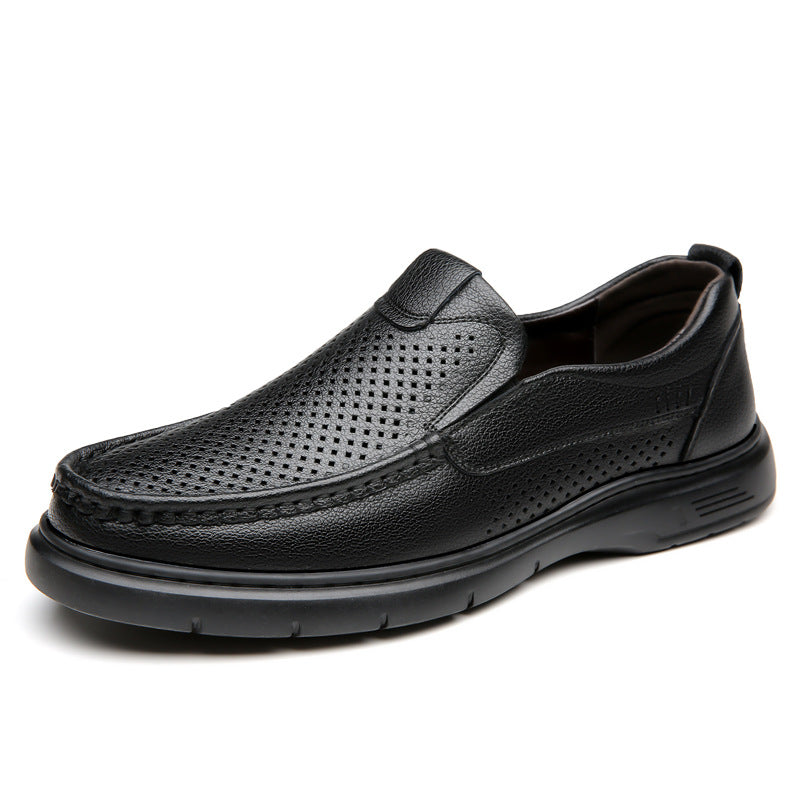 Men's Leather Business Casual Shoes