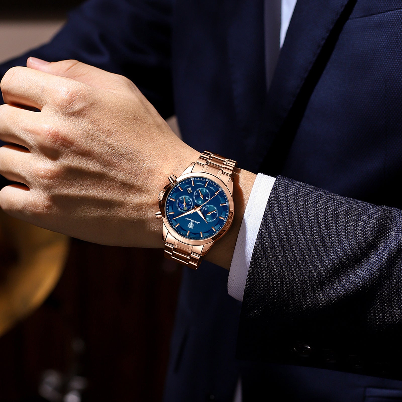 Men's Multi-function Quartz Watch