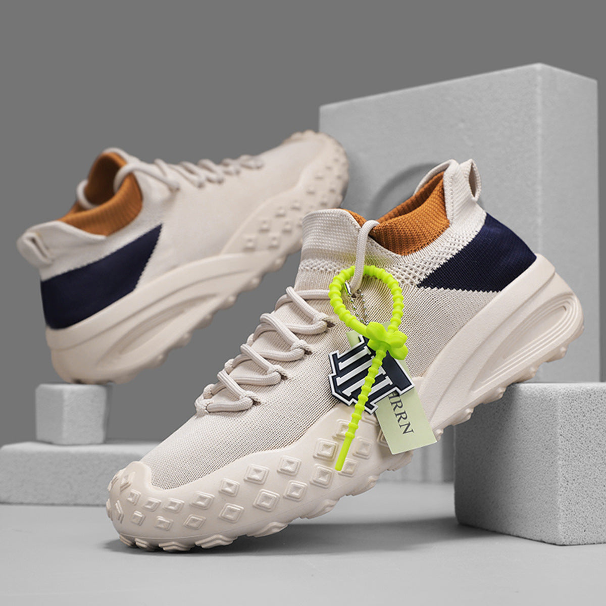 Men's Fashion Flying Knitting Casual Shoes