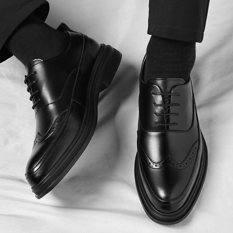 Men's Leather Fashionable Brock Casual Shoes