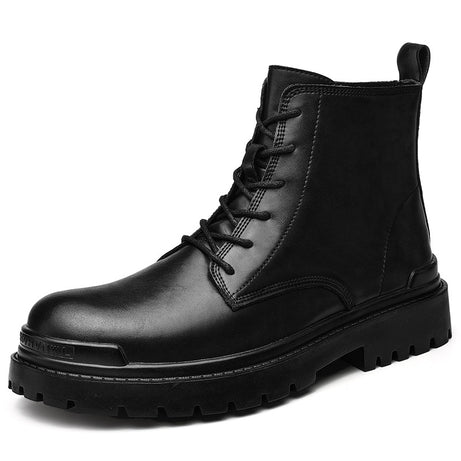 Men's Leather Tooling Casual Martin Boots
