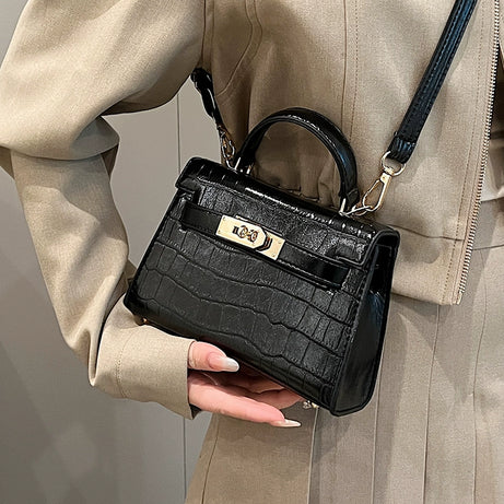 Women's Crocodile Pattern Fashion Bag
