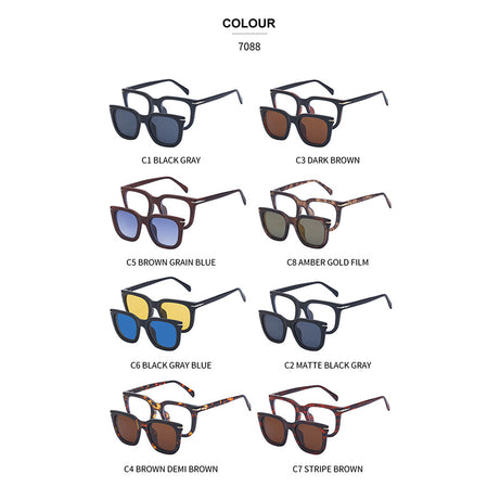 Women's Small Frame Trendy Retro Sunglasses
