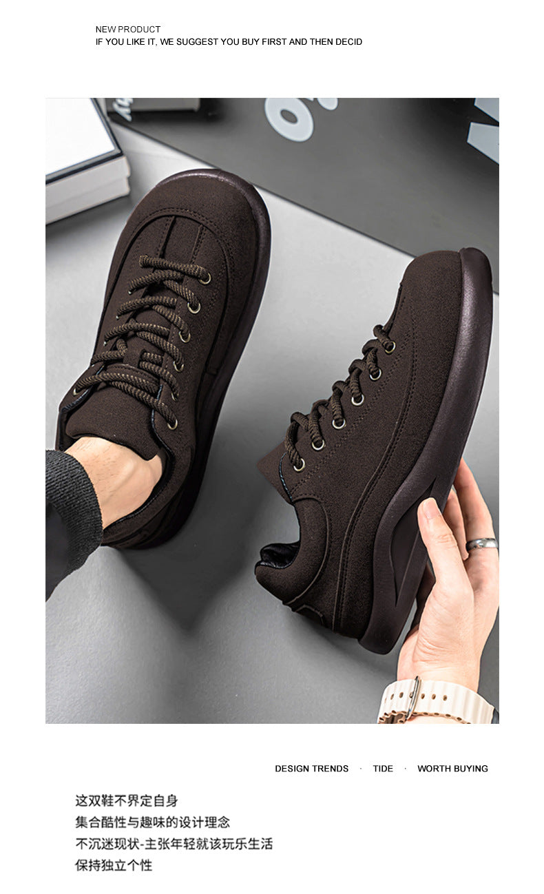 Men's Leather Trendy Outdoor Casual Shoes