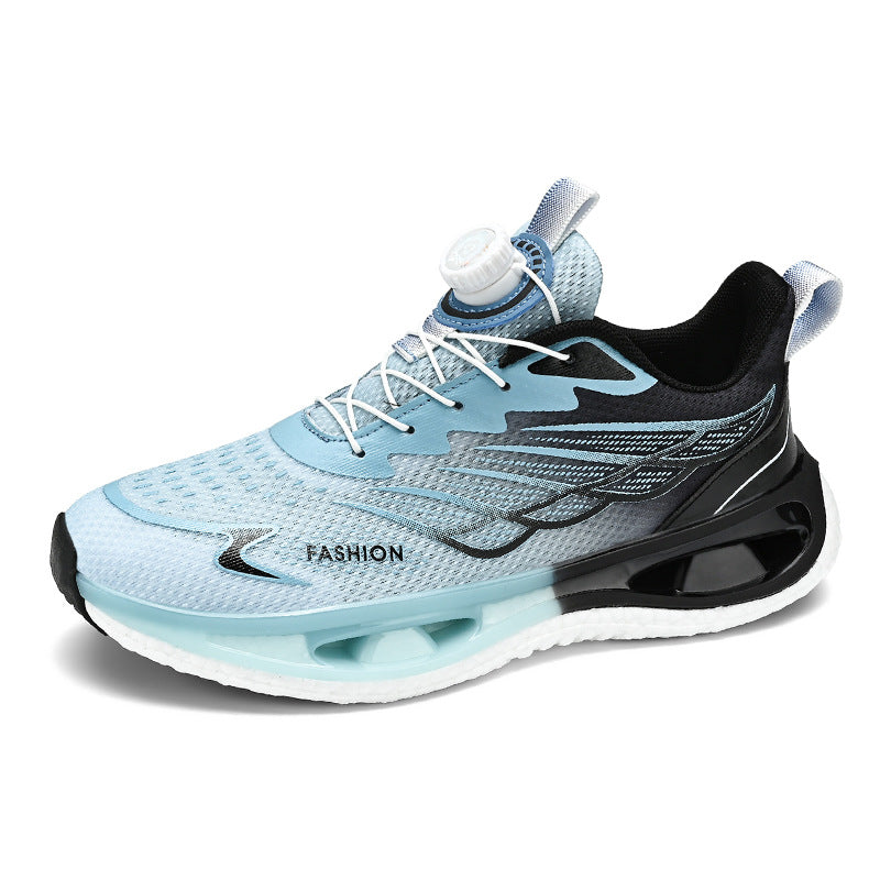 Men's Rotating Buckle Trendy Running Shoes