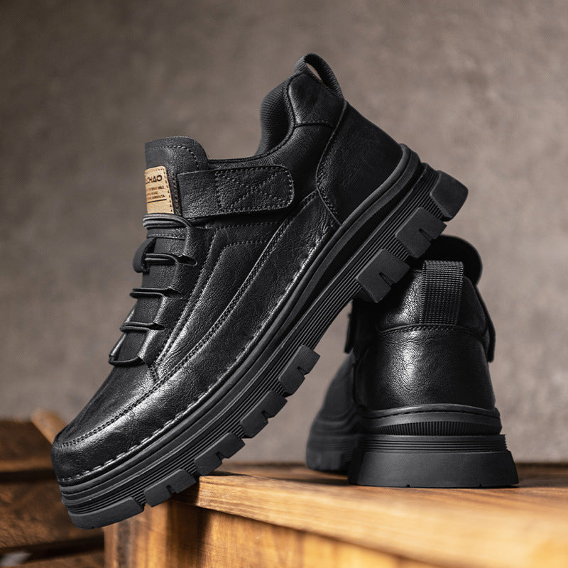 Men's Leather Fashion Trend Martin Boots Casual Shoes