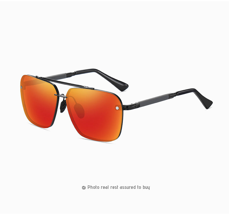 Men's Polarized Fashion Square Sunglasses