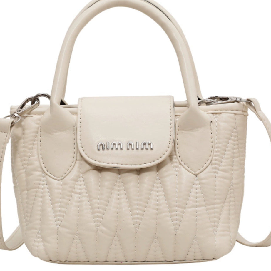 Women's Portable Double Handle Shoulder Bag