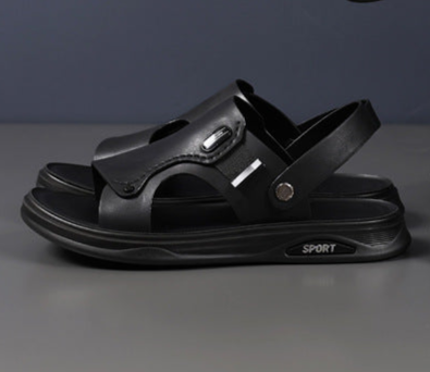 Men's Leather Breathable Casual Sandals