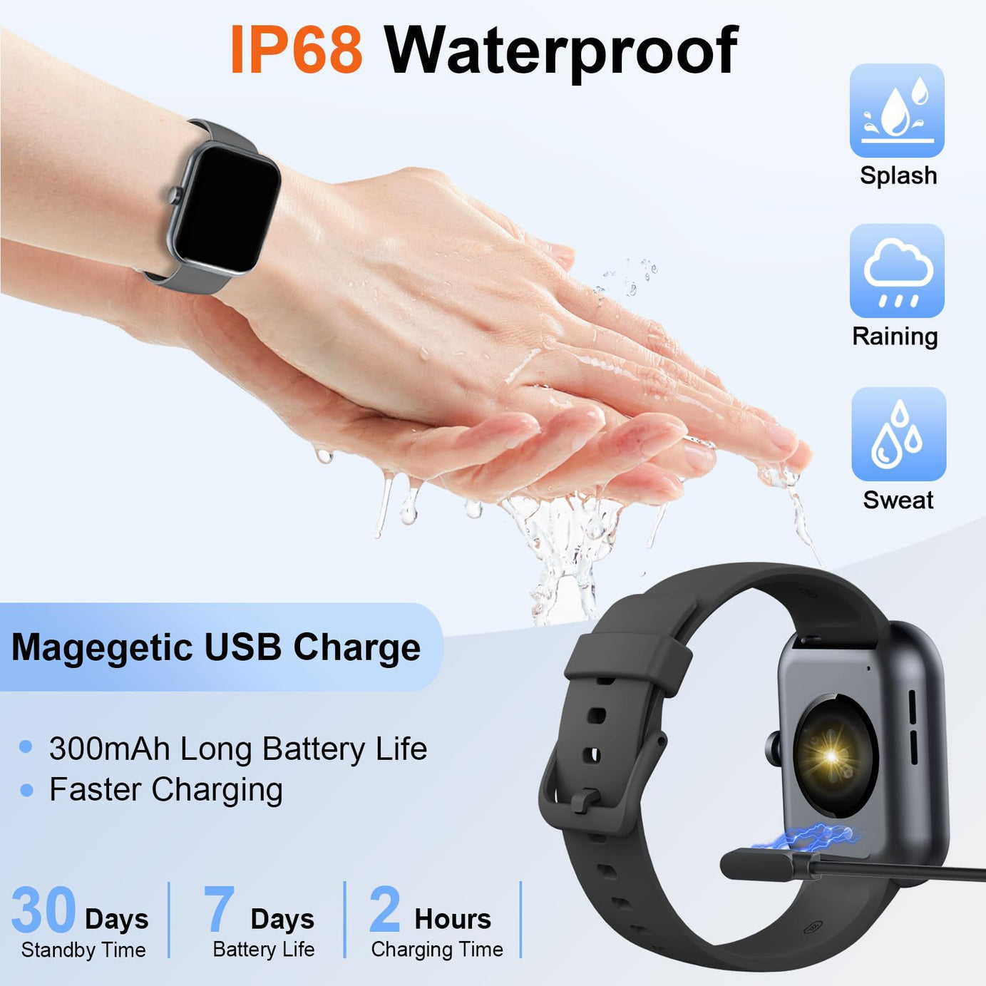 Outdoor Y66 Amazon Popular Smart Watch