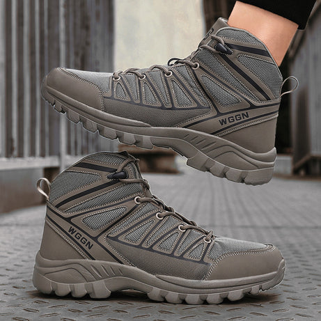 Men's Synthetic Leather High-Top Hiking Boot