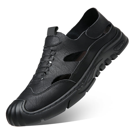 Men's Breathable Outside Wear Hollow Sandals