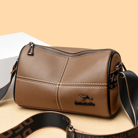 Women's Leather Portable Shoulder Bag