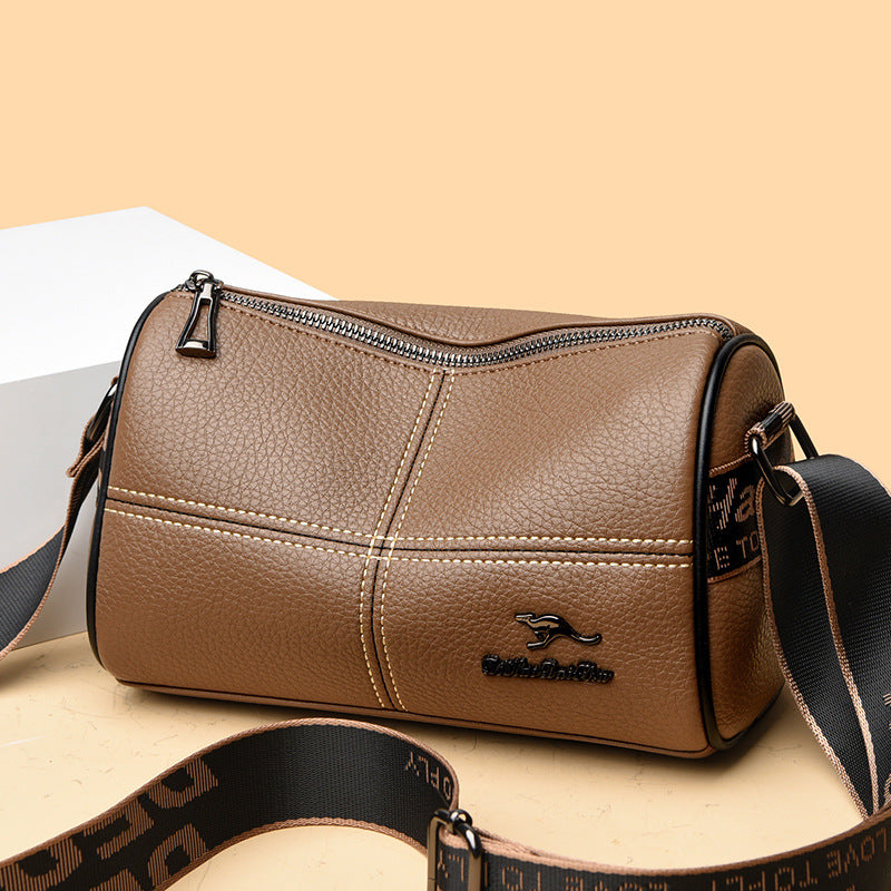 Women's Leather Portable Shoulder Bag