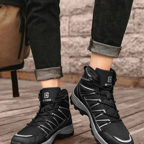 Men's Synthetic Leather High-Top Hiking Boot