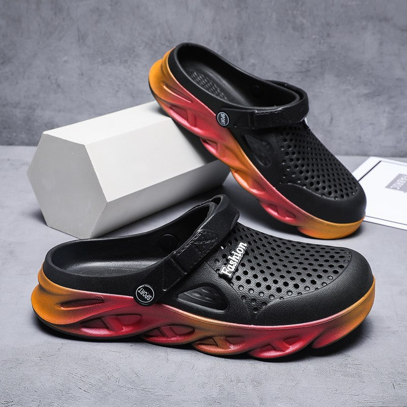 Women's Outer Half Slippers Beach Sandals