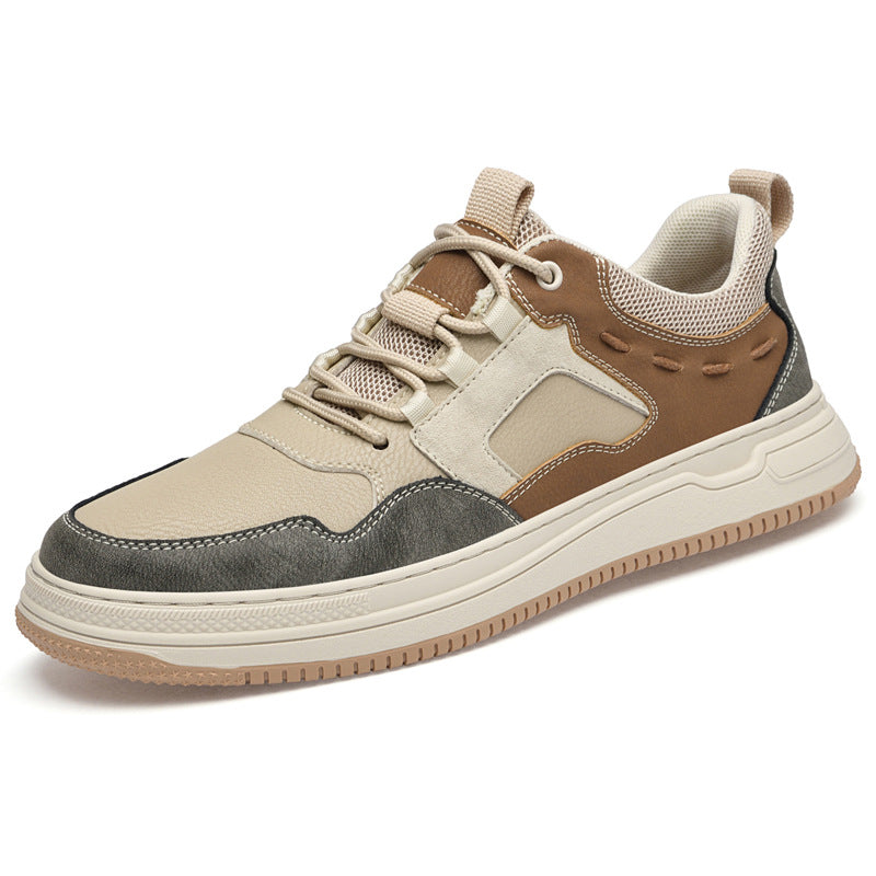 Men's Leather Casual Sneakers