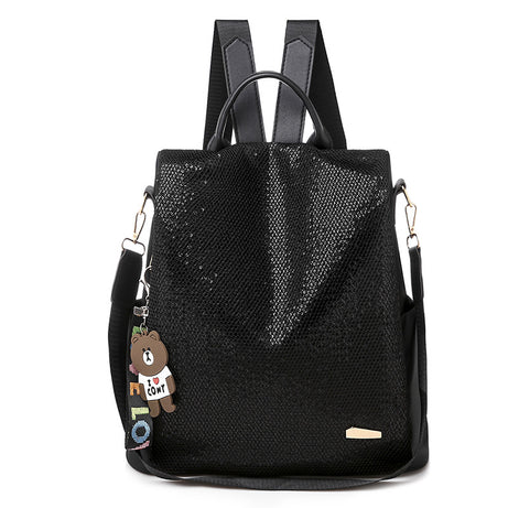 Women's Multi-Functional Sequined Backpack