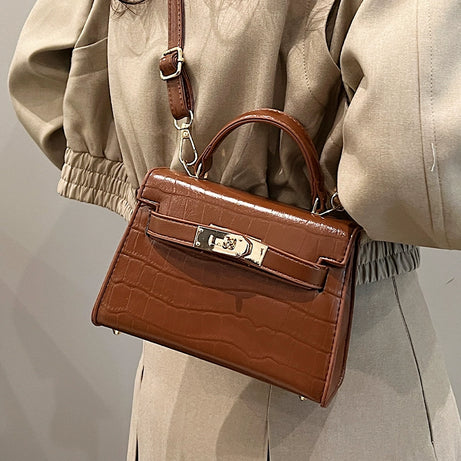 Women's Crocodile Pattern Fashion Bag