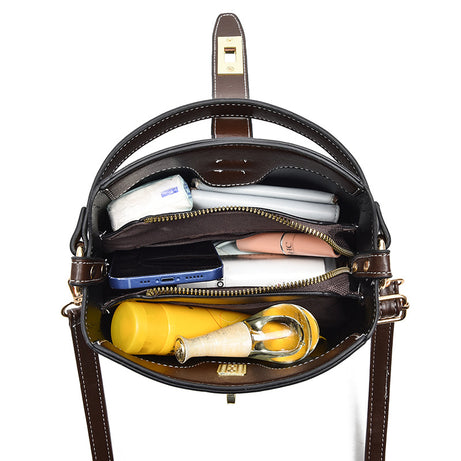 Women's Fashion Trendy Bucket Shoulder Bag